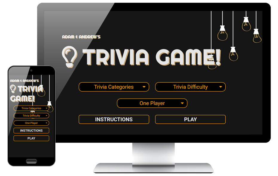 Trivia Game Website